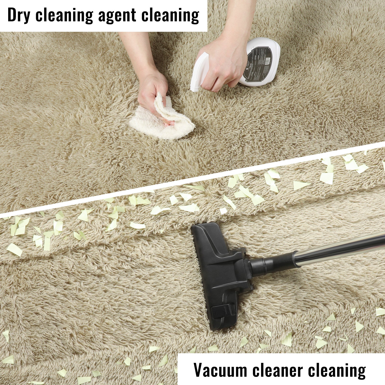 PAGISOFE Rainbow Purple Area Rug