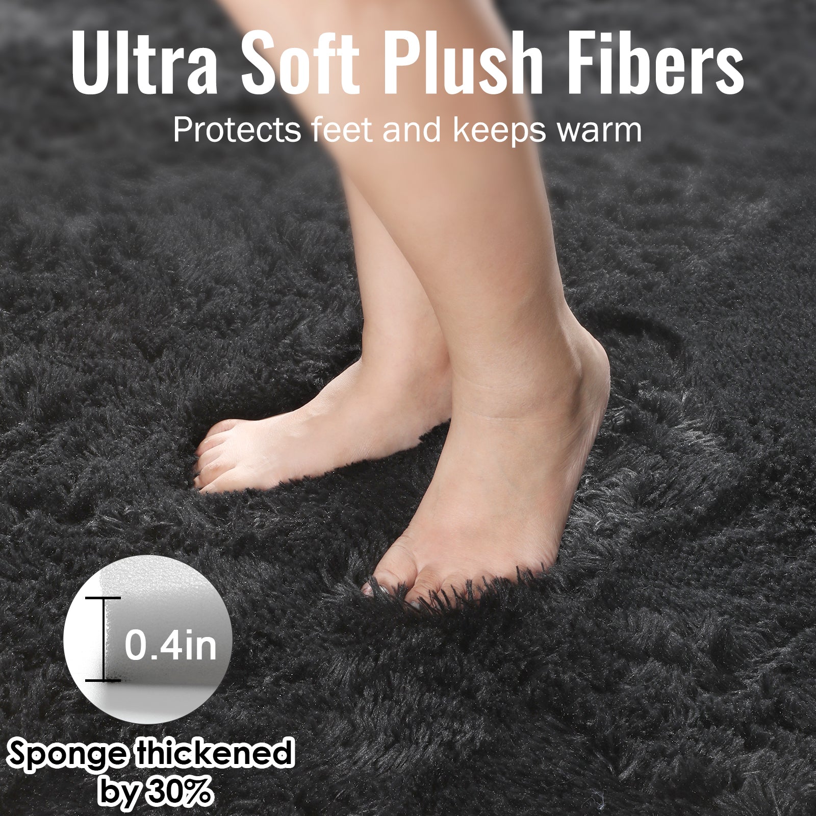 PAGISOFE Rectangular Area Rug 5x8 Ft