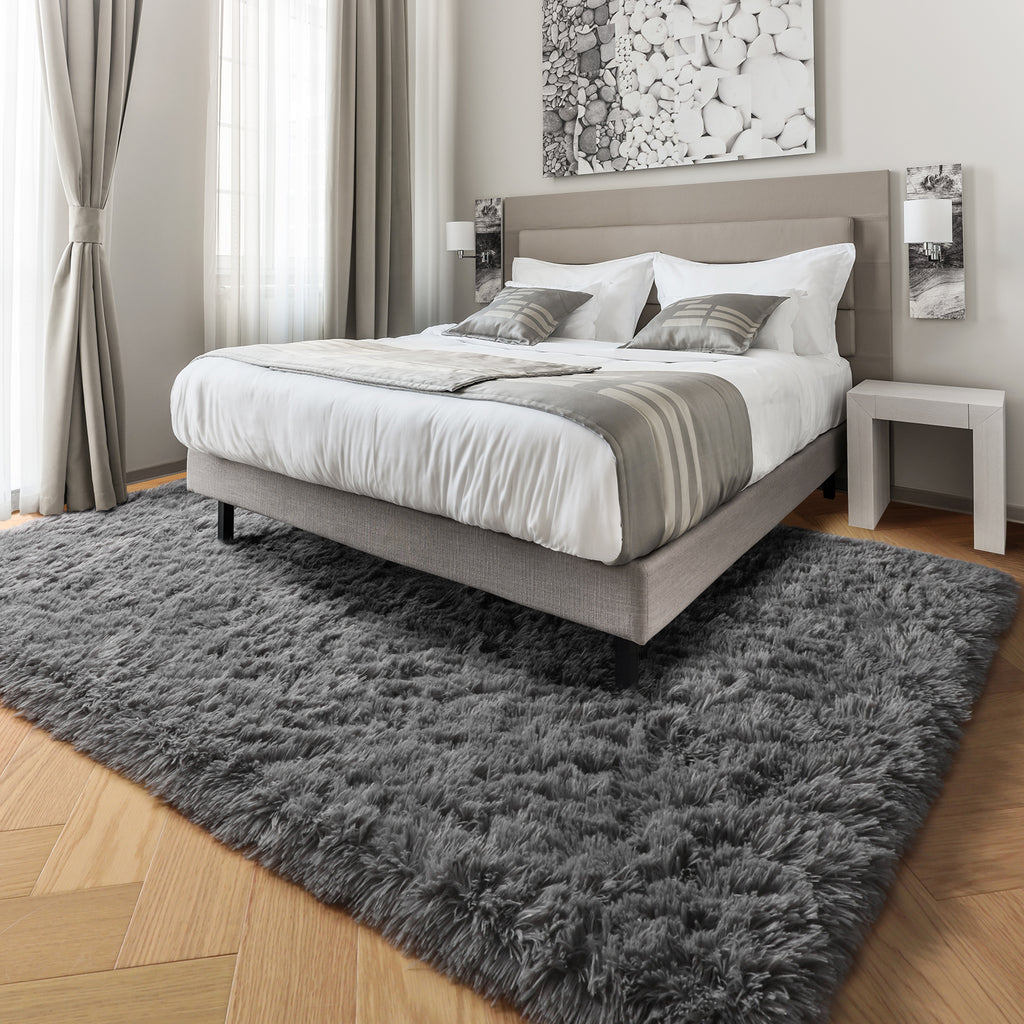 PAGISOFE Grey Area Rug