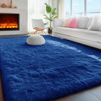 PAGISOFE Rainbow Purple Rugs for Girls Bedoom 5x8 Ft, Fluffy Cute Colorful Pastel Girls Rug, Plush Kawaii Rugs for Kids Room, Playroom Hot Pink Purple Bedroom Decor Ultra Soft Princess Carpet
