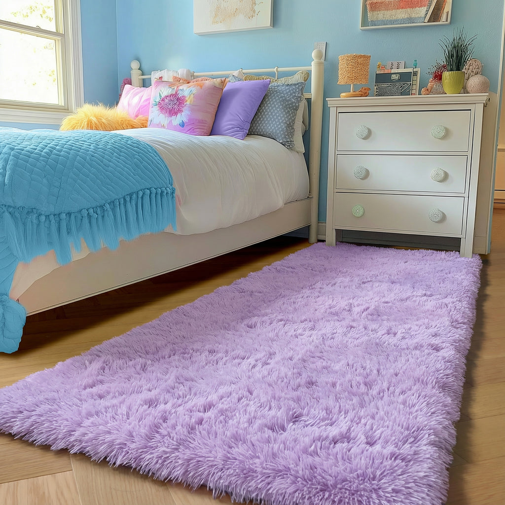 PAGISOFE Dark Grey Large Area Rugs for Living Room Carpet, 8x10 Rug, Big Fluffy Modern Area Rug, Shaggy Indoor Soft Rugs for Playroom, Men, Women, Kids Bedroom Rug, Home Decor, Plush Fuzzy Shag Rug