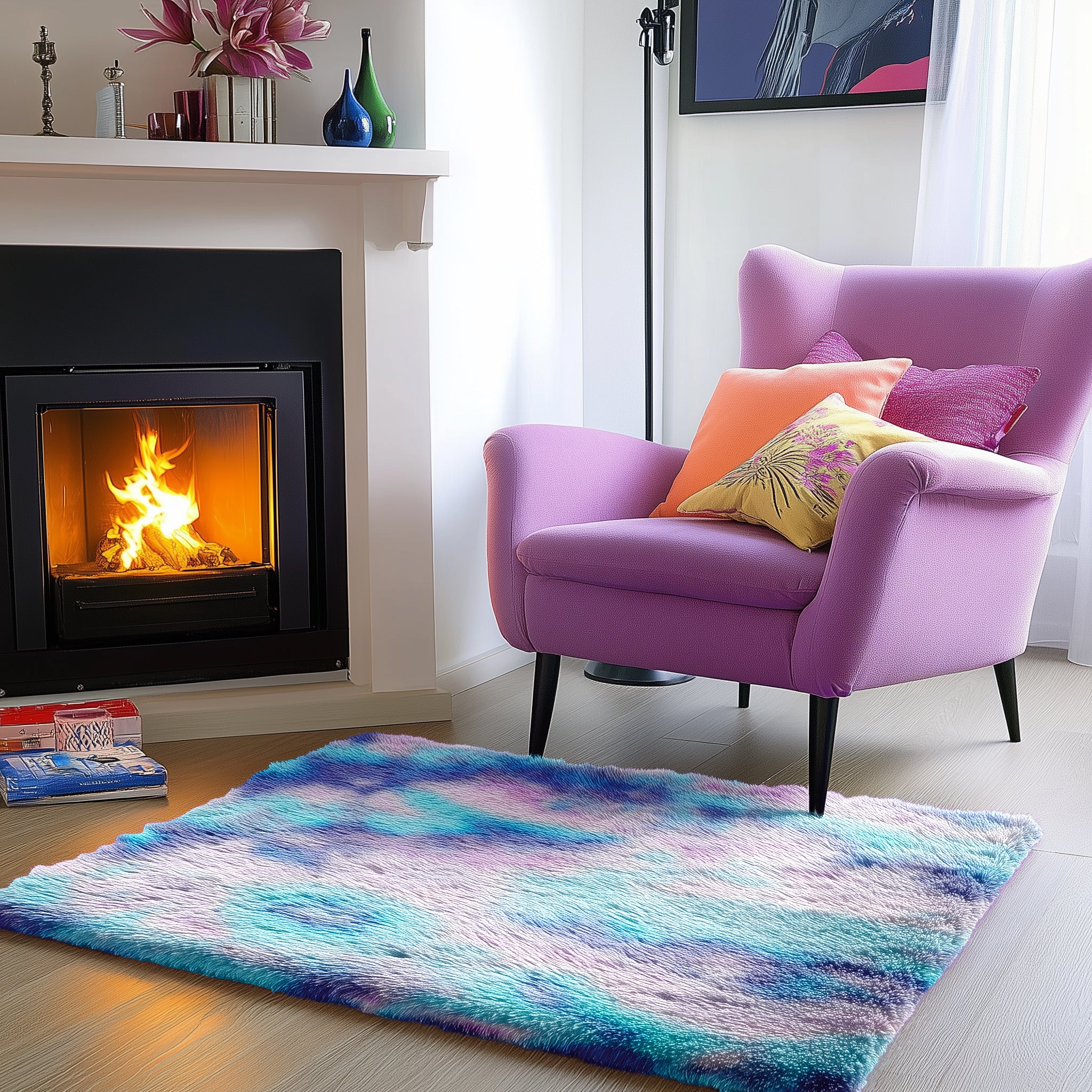 PAGISOFE Area Rug 2x3 Ft