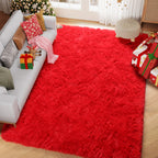 PAGISOFE Dark Grey Large Area Rugs for Living Room Carpet, 8x10 Rug, Big Fluffy Modern Area Rug, Shaggy Indoor Soft Rugs for Playroom, Men, Women, Kids Bedroom Rug, Home Decor, Plush Fuzzy Shag Rug