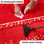 PAGISOFE Dark Grey Large Area Rugs for Living Room Carpet, 8x10 Rug, Big Fluffy Modern Area Rug, Shaggy Indoor Soft Rugs for Playroom, Men, Women, Kids Bedroom Rug, Home Decor, Plush Fuzzy Shag Rug