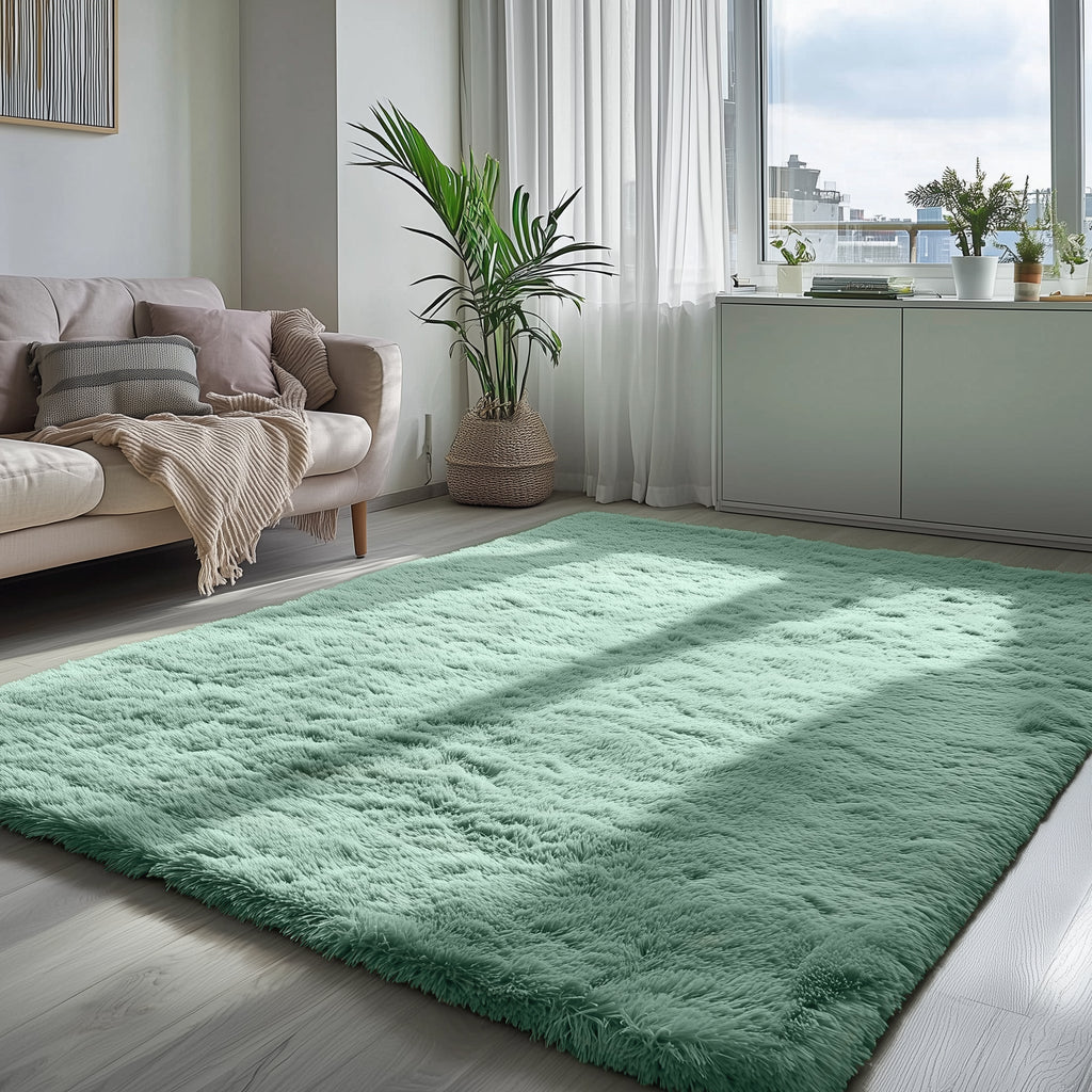 PAGISOFE Rainbow Pink Purple Rug