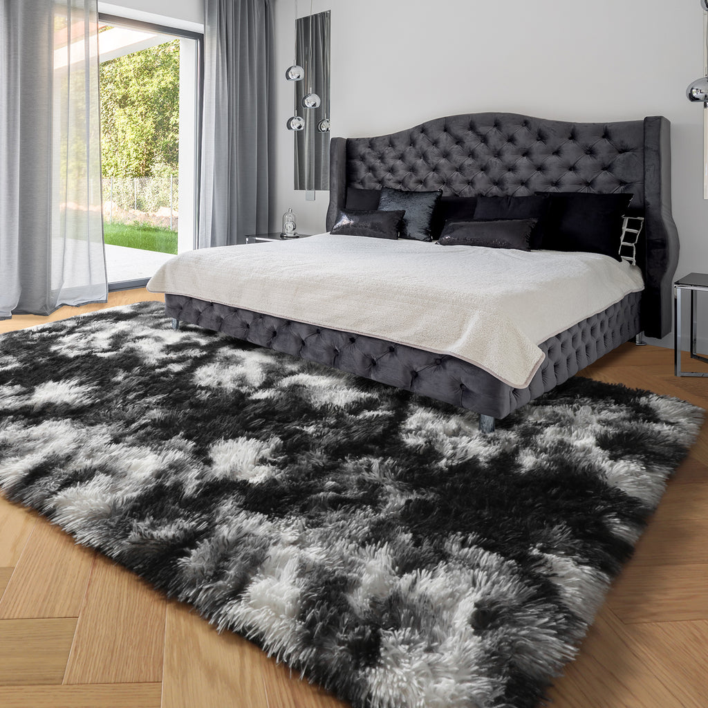 PAGISOFE Rainbow Rugs 6x9, Large Fluffy Soft Carpet,Plush Shaggy Rugs for Bedroom Girls,Kids Rooms,Fuzzy Nursery Rug for Baby's Toddler's Room, Clorful Rooms Decor for Teenage Pastel Kawaii Princess