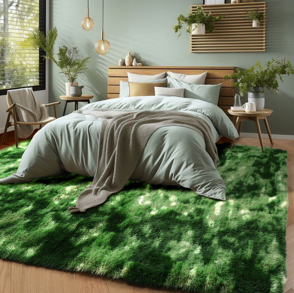 PAGISOFE Dark Grey Large Area Rugs for Living Room Carpet, 8x10 Rug, Big Fluffy Modern Area Rug, Shaggy Indoor Soft Rugs for Playroom, Men, Women, Kids Bedroom Rug, Home Decor, Plush Fuzzy Shag Rug