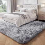 PAGISOFE Rainbow Rugs 6x9, Large Fluffy Soft Carpet,Plush Shaggy Rugs for Bedroom Girls,Kids Rooms,Fuzzy Nursery Rug for Baby's Toddler's Room, Clorful Rooms Decor for Teenage Pastel Kawaii Princess